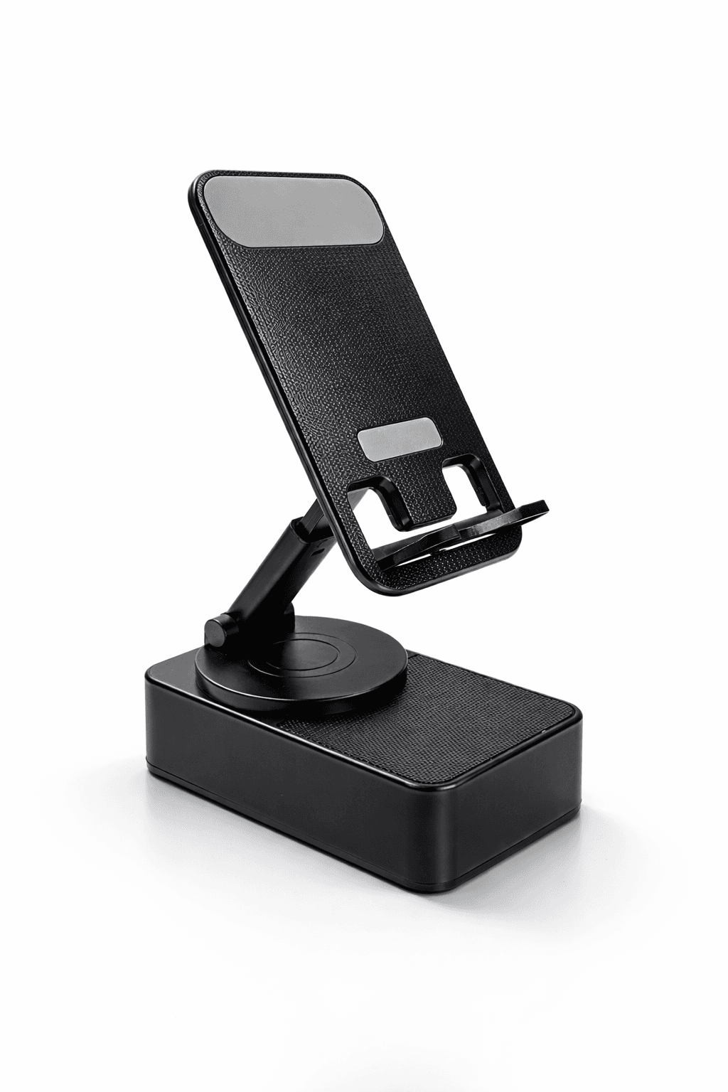 Stojak na telefon z głośnikiem Bluetooth 5w1 – stojak biurkowy i powerbank